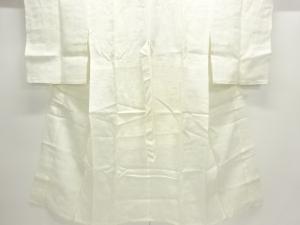 アンティーク　本麻透かし織流水模様長襦袢